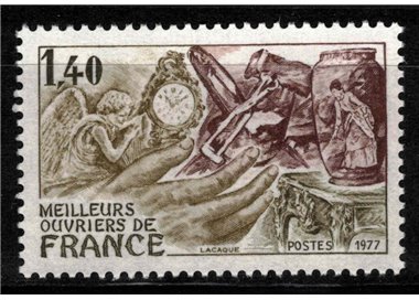 FRANCE 1977 The best artisans of France MNH**