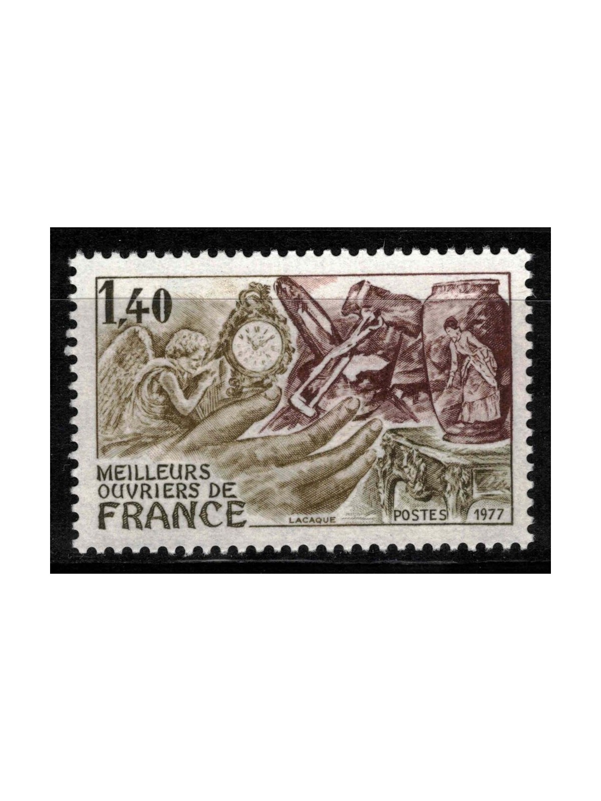 FRANCE 1977 The best artisans of France MNH**