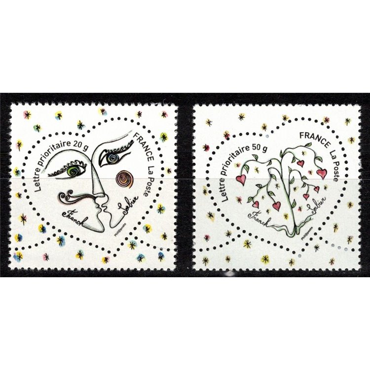 FRANCE 2008 Valentine's Day (Franck Sorbier) 2v MNH**