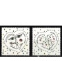FRANCE 2008 Valentine's Day (Franck Sorbier) 2v MNH**