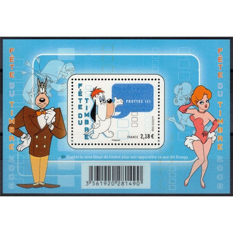 FRANCE 2008 Stamp Day s/s MNH**