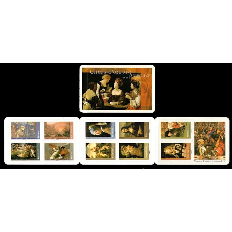 FRANCE 2008 Masters of Painting booklet MNH**