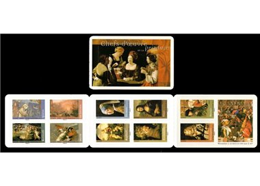 FRANCE 2008 Masters of Painting booklet MNH**