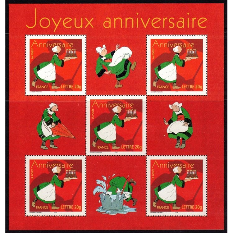 FRANCE 2005 Greetings Stamp s/s MNH**