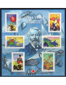 FRANCE 2005 Jules Verne s/s MNH**