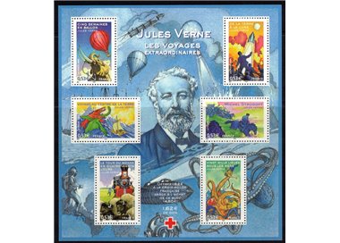 FRANCE 2005 Jules Verne s/s MNH**