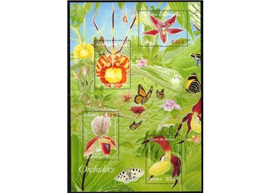 FRANCIA 2005 Natura di Francia (Orchidee) BF MNH**