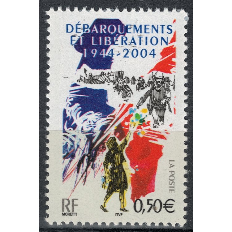 FRANCE 2004 D-Day (Normandy Landings) MNH**