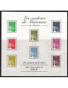 FRANCIA 2002 Marianna del 14 luglio BF MNH**