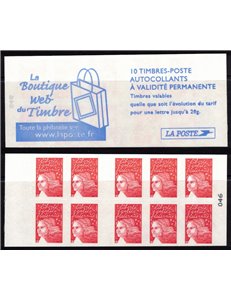 FRANCE 2004 Marianne of 14 July (3419-C16) booklet MNH**