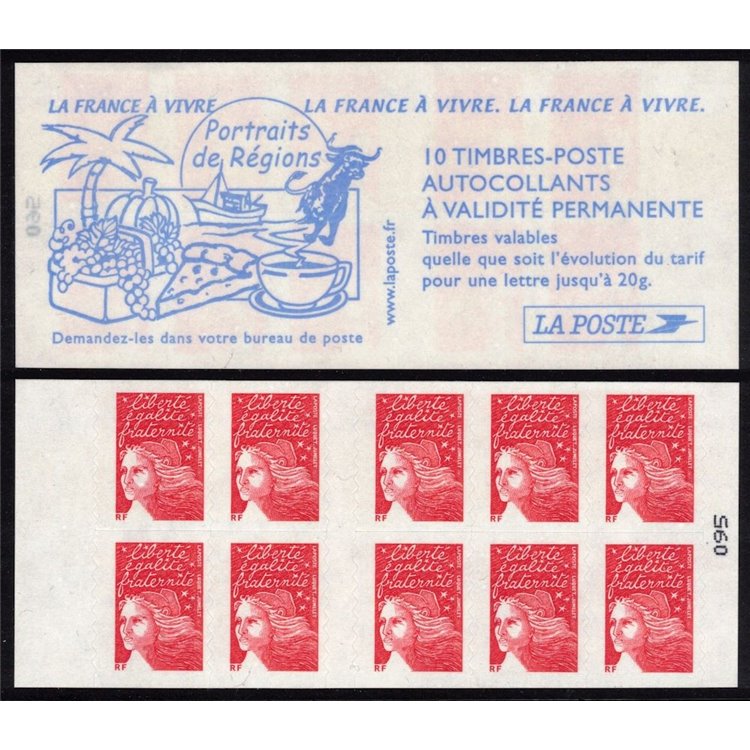 FRANCE 2004 Marianne of 14 July (3419-C14) booklet MNH**