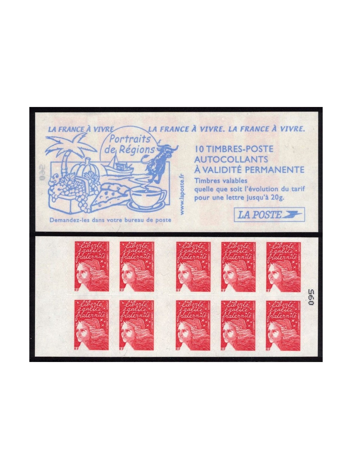 FRANCE 2004 Marianne of 14 July (3419-C14) booklet MNH**