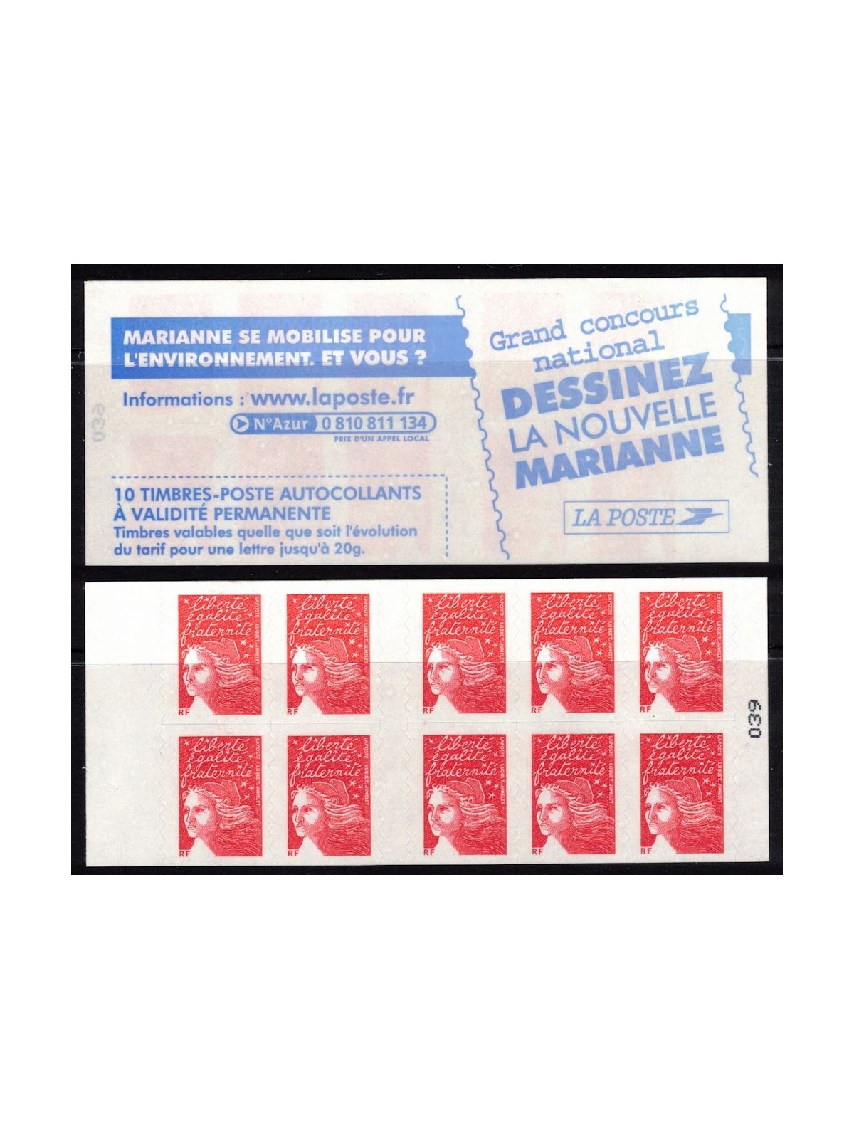 FRANCIA 2004 Marianna del 14 luglio (3419-C13) LB MNH**