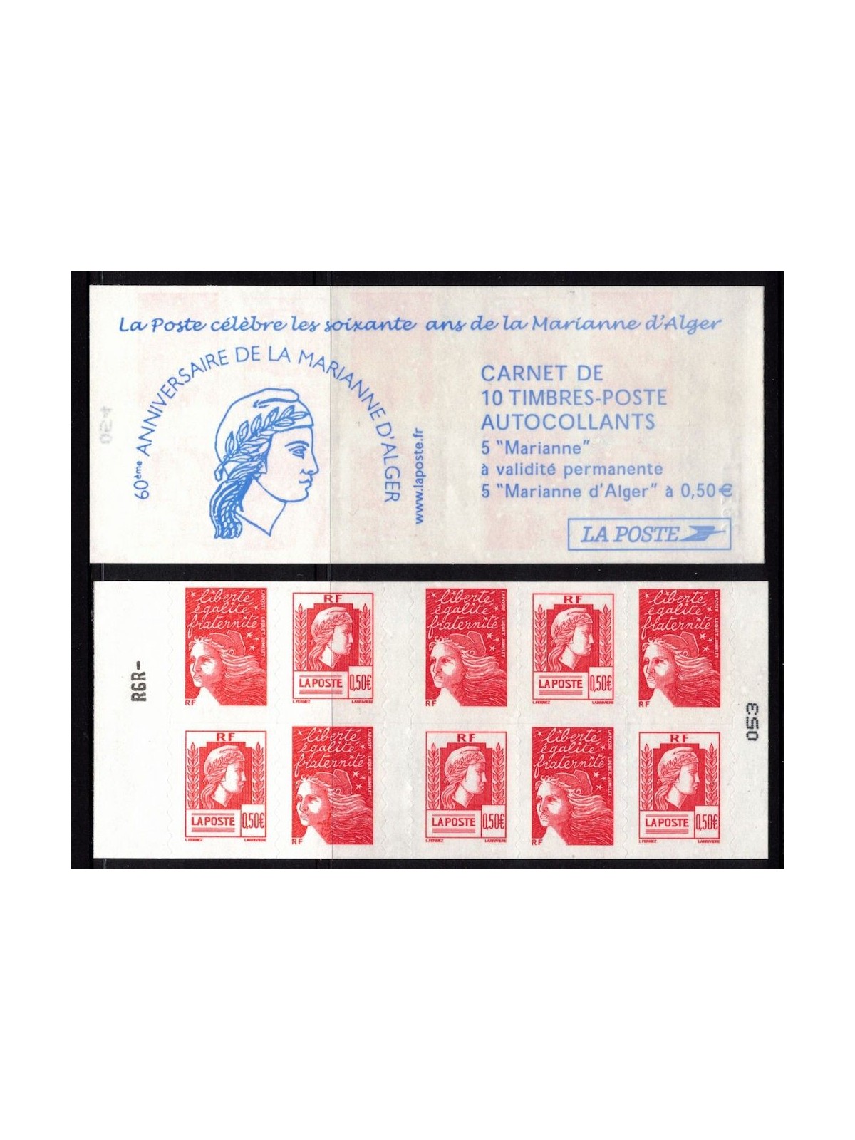FRANCE 2004 Marianne of Algiers booklet MNH**