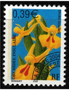 FRANCE 2004 Pre-Cancelled (Orchids) MNH**