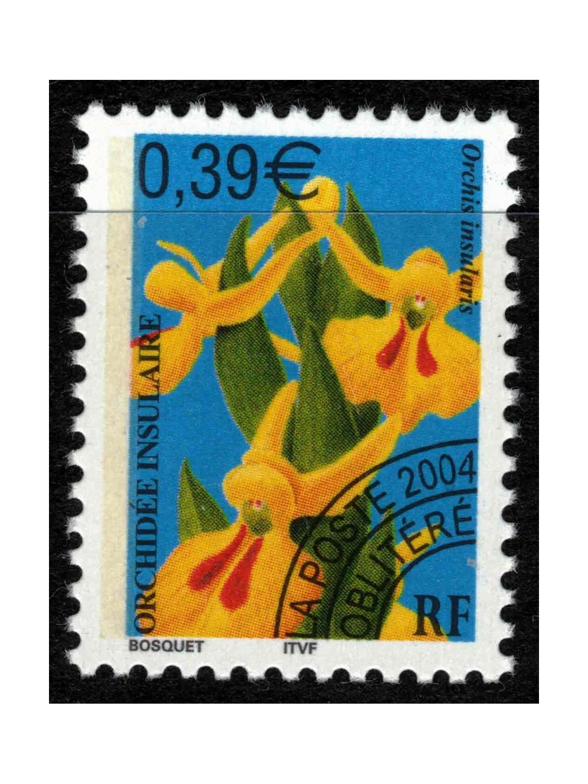 FRANCE 2004 Pre-Cancelled (Orchids) MNH**