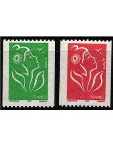 FRANCE 2005 Marianne of the French (coil) 2v MNH**