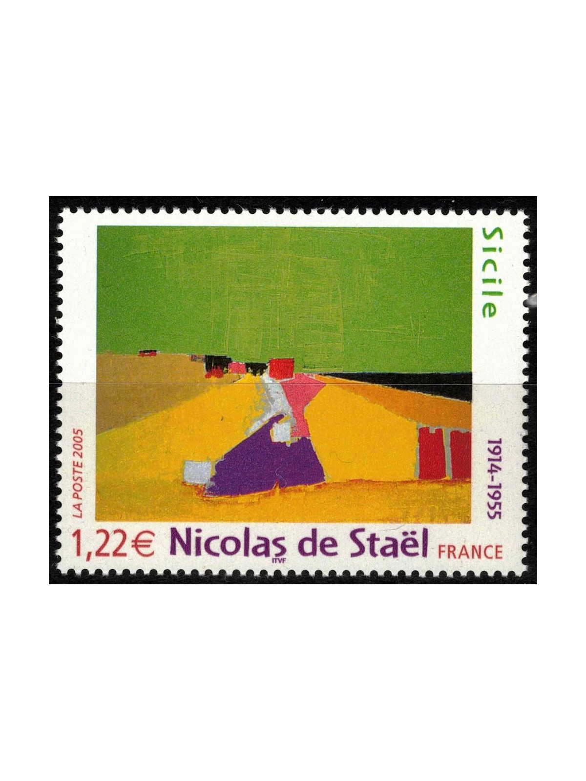 FRANCE 2005 Art (Nicolas De Staël) MNH**