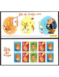 FRANCE 2005 Stamp Day booklet MNH**