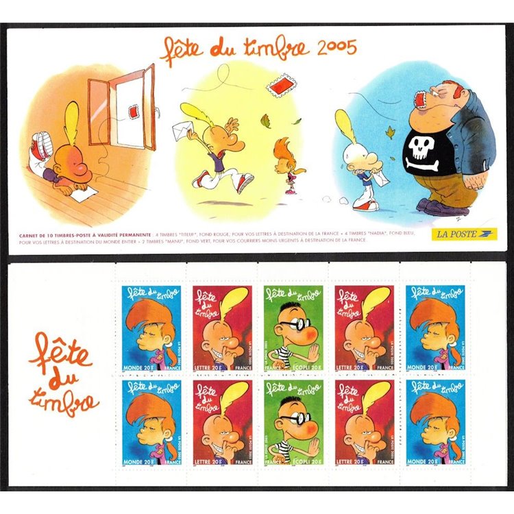 FRANCIA 2005 Giornata del francobollo LB MNH**