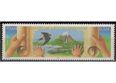FRANCIA 2005 Carta dell'Ambiente MNH**