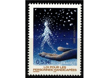 FRANCIA 2005 Legge per le persone handicappate MNH**