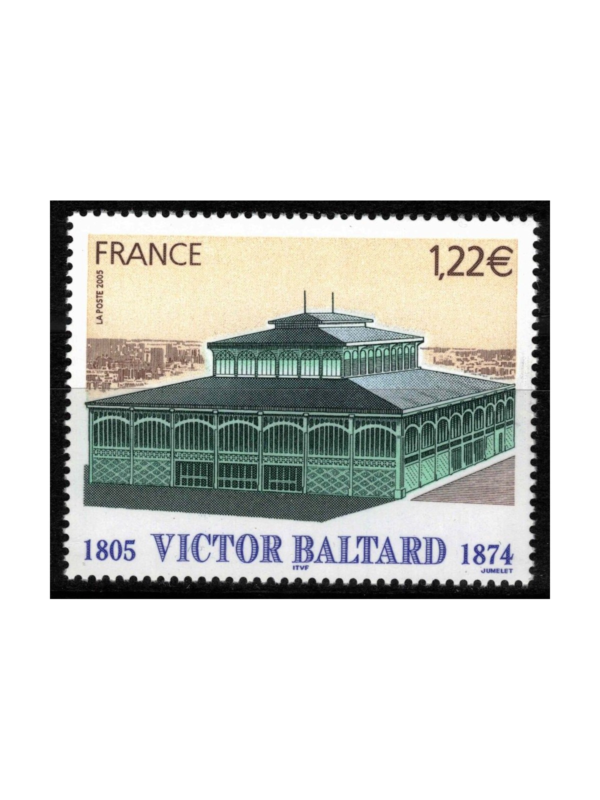 FRANCIA 2005 Victor Baltard MNH**