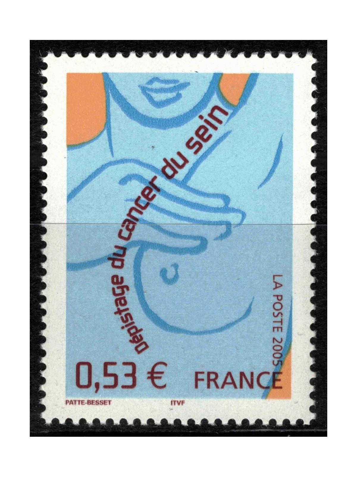 FRANCIA 2005 Lotta contro il cancro MNH**