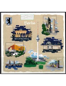 FRANCIA 2005 Capitali europee (Berlino) BF MNH**