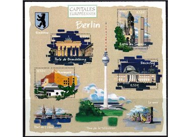 FRANCIA 2005 Capitali europee (Berlino) BF MNH**