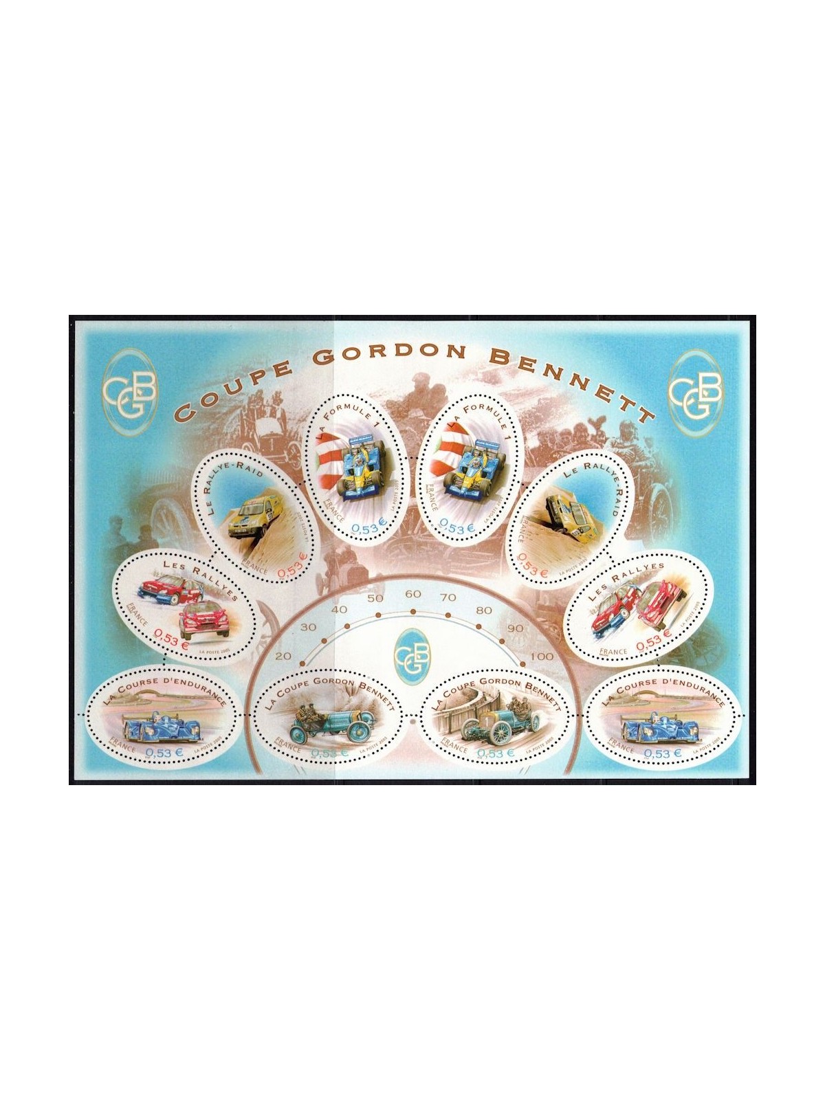 FRANCIA 2005 Coppa Gordon Bennett BF MNH**