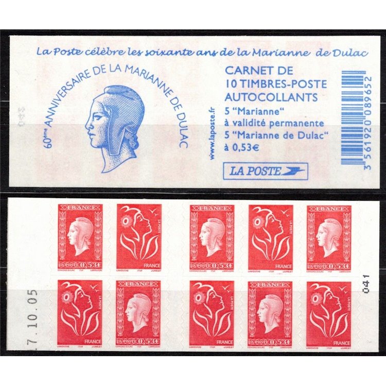 FRANCE 2005 Marianna of Dulac booklet MNH**