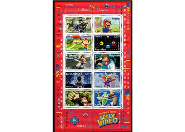 FRANCE 2005 Youth Collection (Video Game Heroes) s/s MNH**