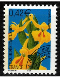 FRANCIA 2005 Preannullati (Orchidee) MNH**