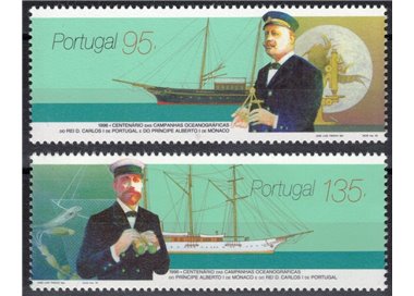PORTUGAL 1996 Oceanographic Campaigns 2v MNH**