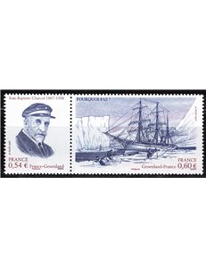 FRANCIA 2007 Spedizioni in Groenlandia (Jean-Baptiste Charcot) 2v MNH**