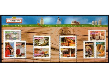 FRANCE 2007 Portraits of French regions (10th series) s/s MNH**