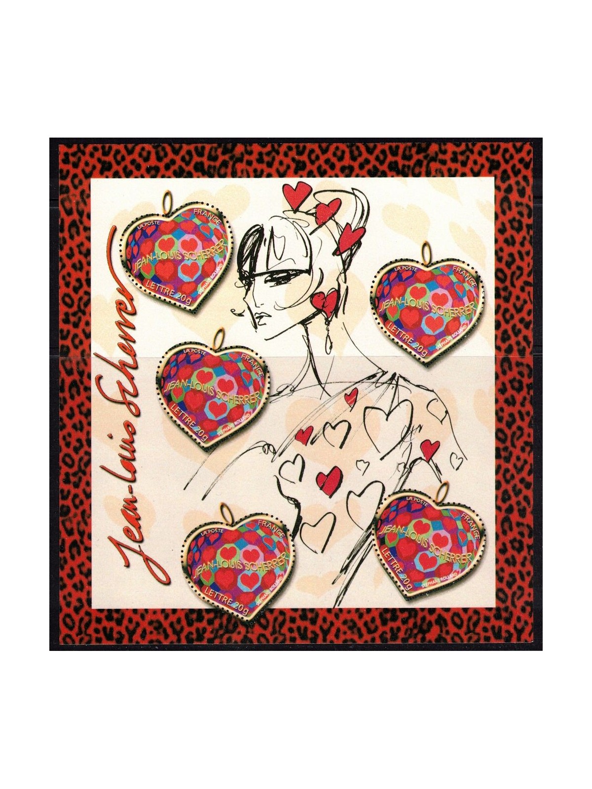 FRANCIA 2006 San Valentino (Jean-Louis Scherrer) BF MNH**