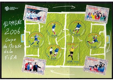 FRANCE 2006 FIFA World Cup s/s MNH**