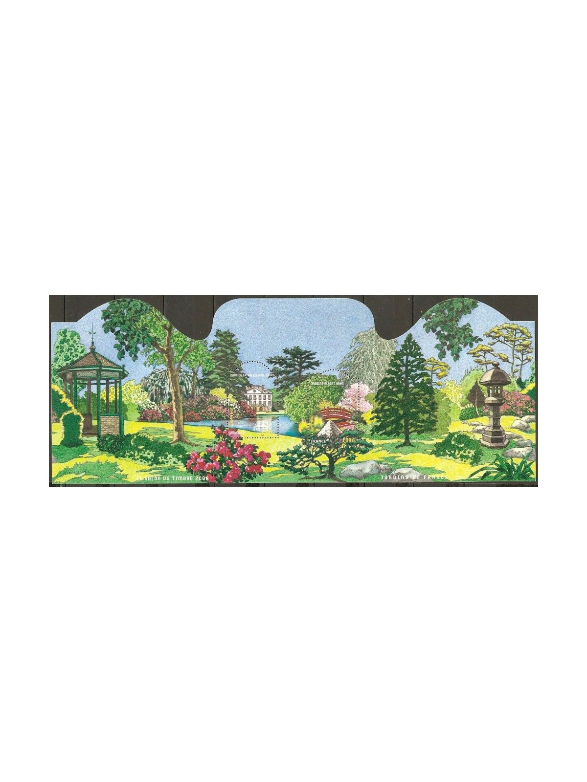 FRANCE 2006 Gardens of France (4th series) s/s MNH**