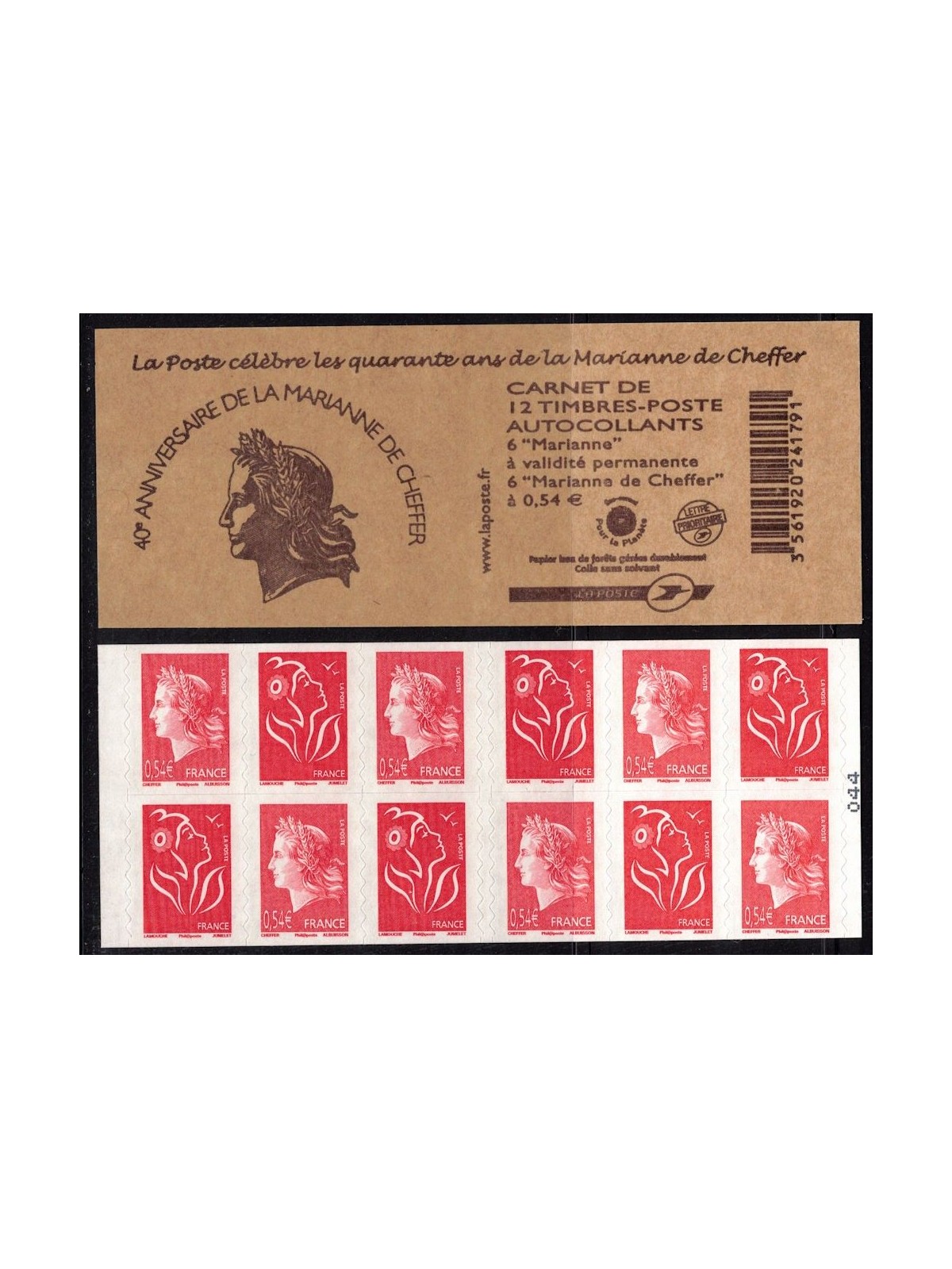 FRANCIA 2007 Marianna di Cheffer LB MNH**