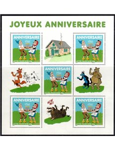 FRANCIA 2006 Francobollo per saluti (fumetti) BF MNH**