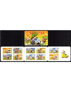 FRANCE 2007 Comics (cows) booklet MNH**