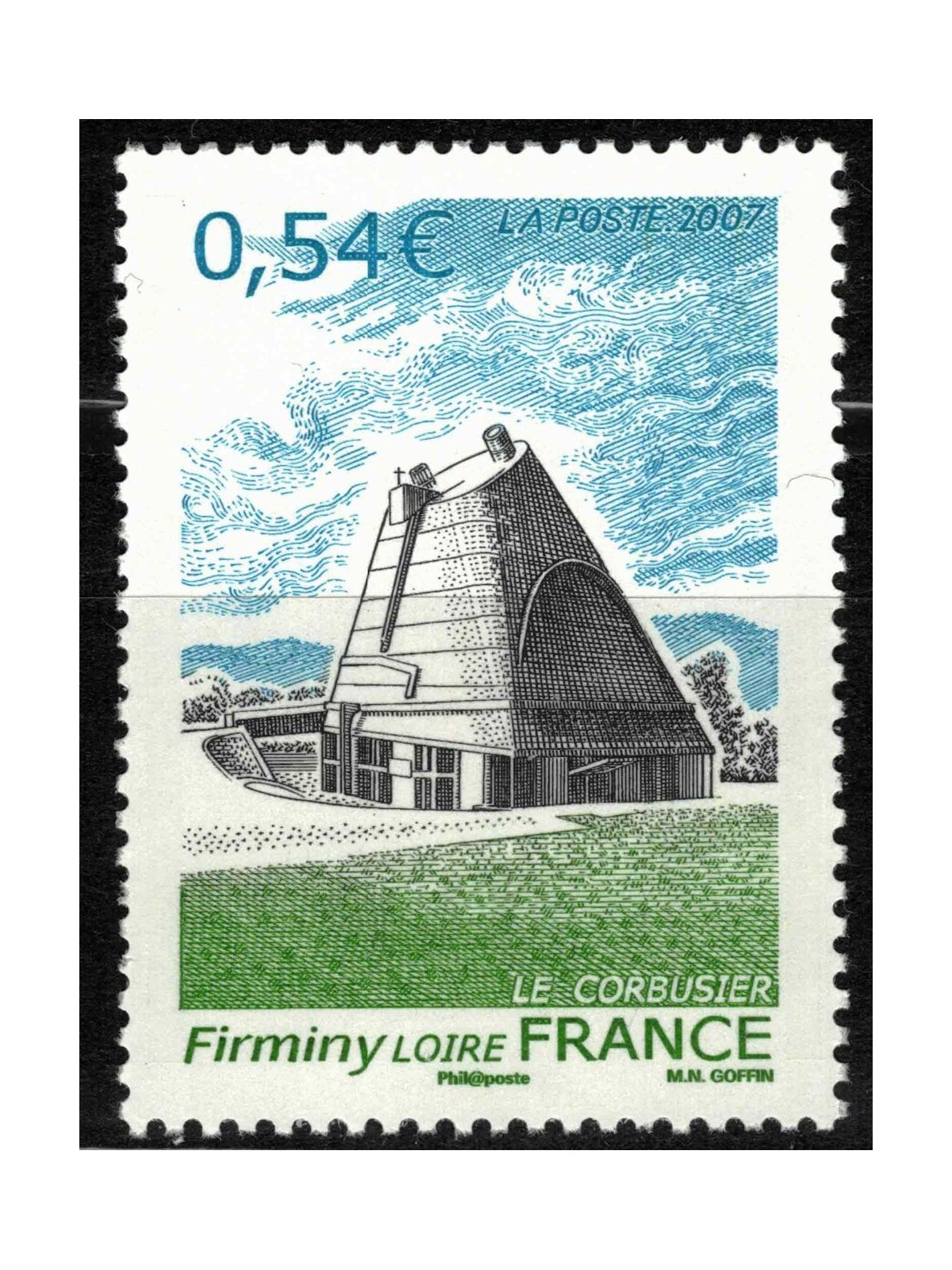FRANCE 2007 Tourist Series (Firminy) MNH**