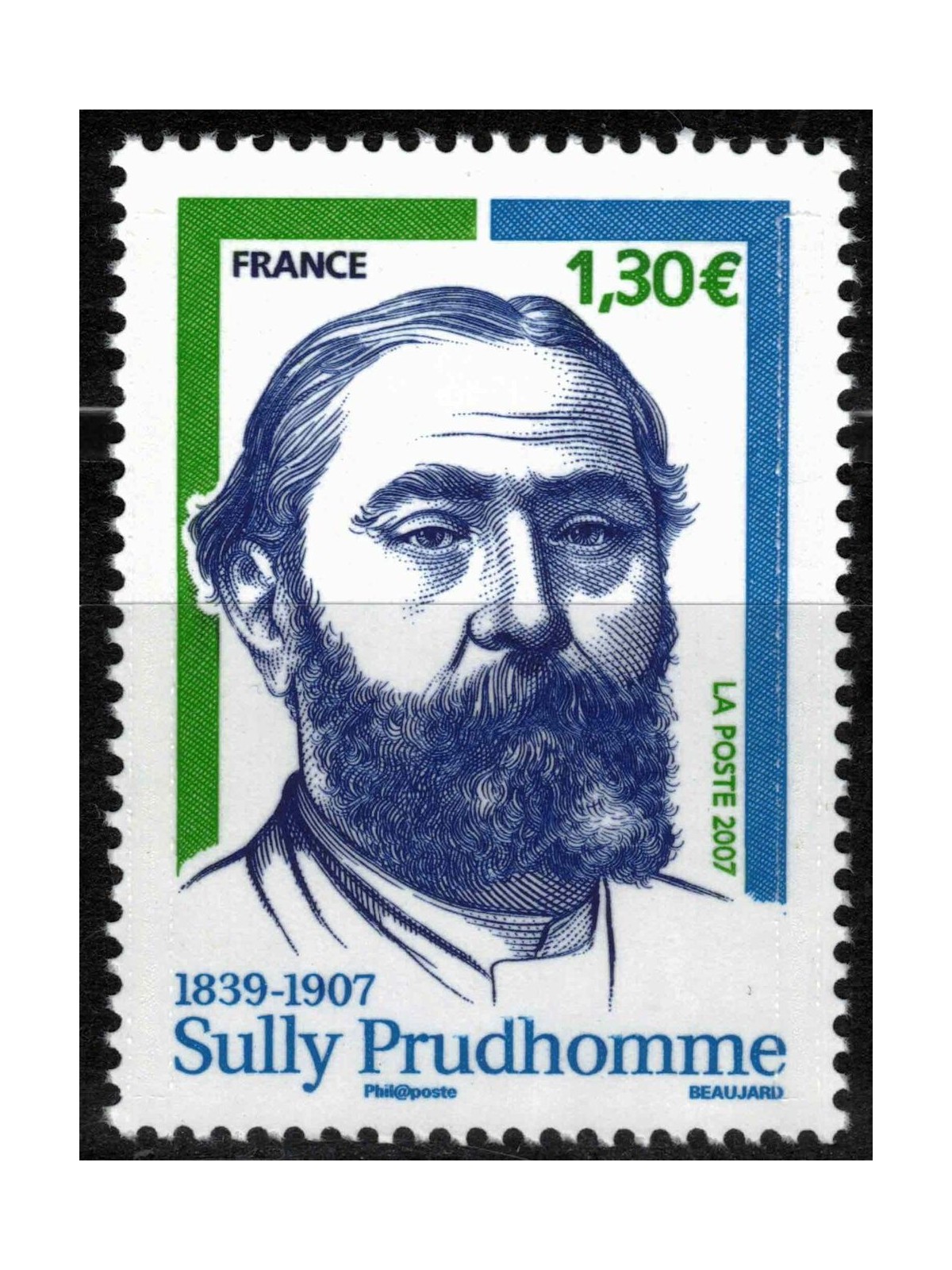 FRANCIA 2007 Sully Prudhomme MNH**