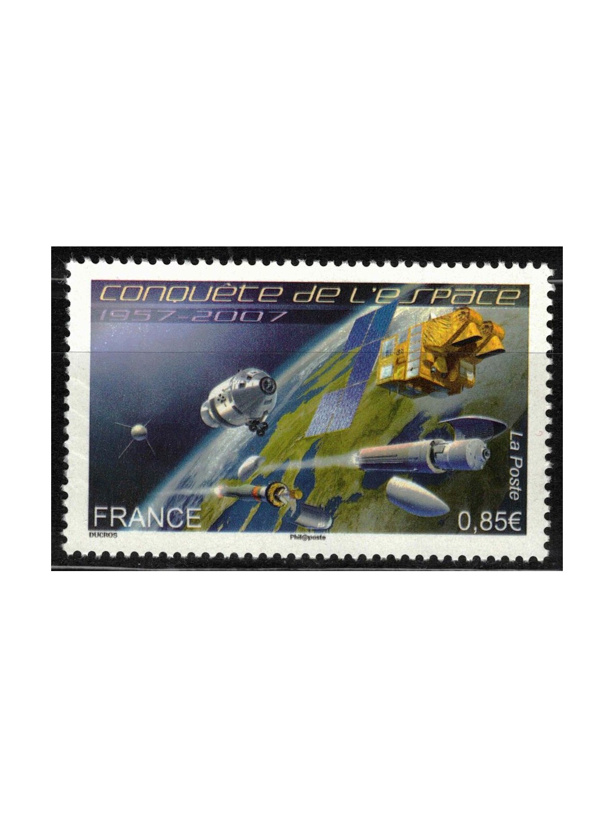 FRANCIA 2007 Esplorazione dello Spazio MNH**
