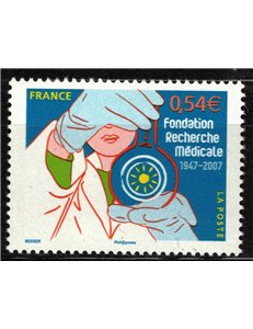 FRANCE 2007 MNH Medical Research Foundation**
