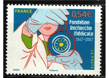 FRANCE 2007 MNH Medical Research Foundation**