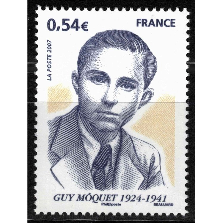 FRANCE 2007 Homage to Guy Môquet MNH**