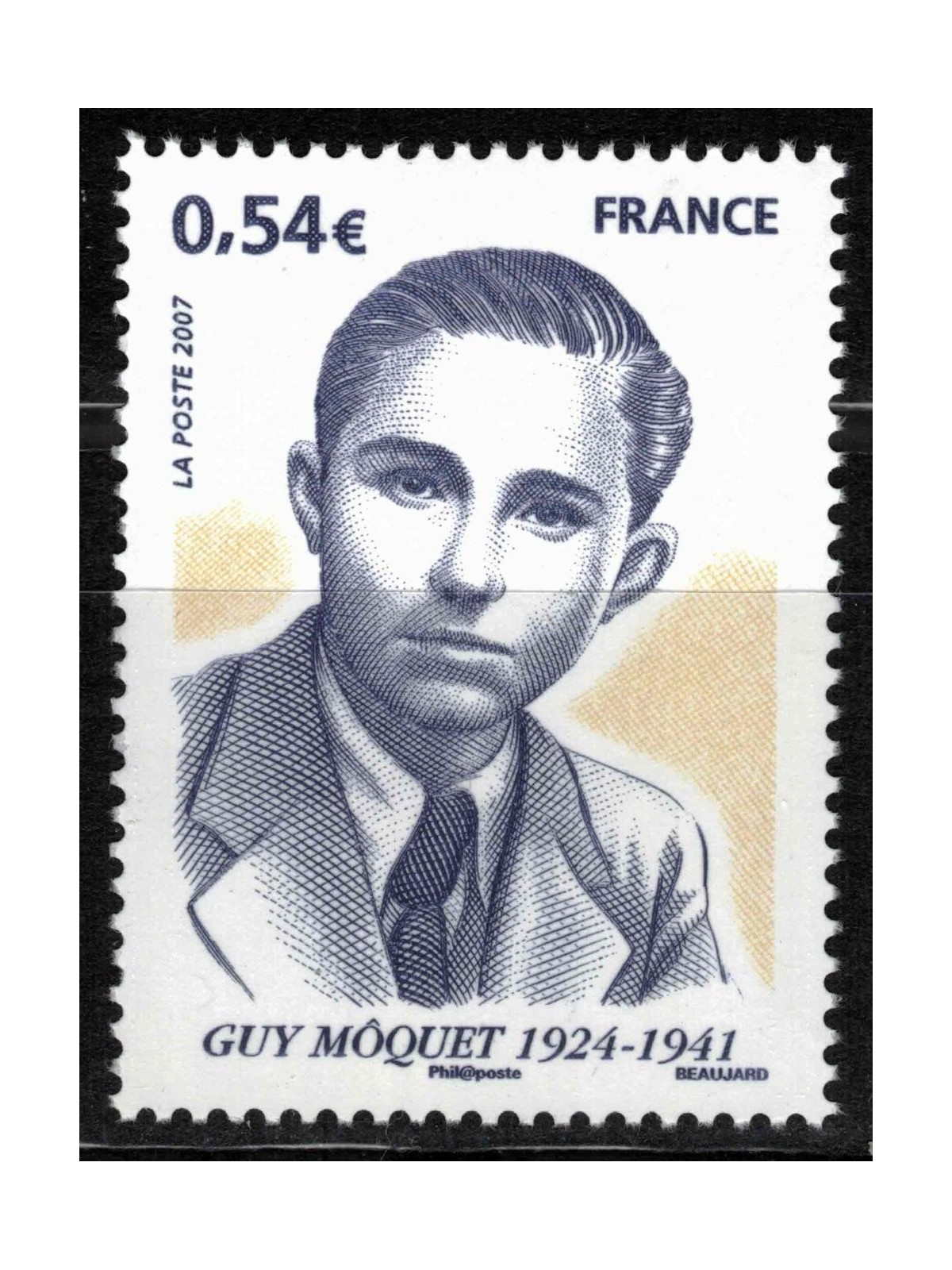FRANCE 2007 Homage to Guy Môquet MNH**
